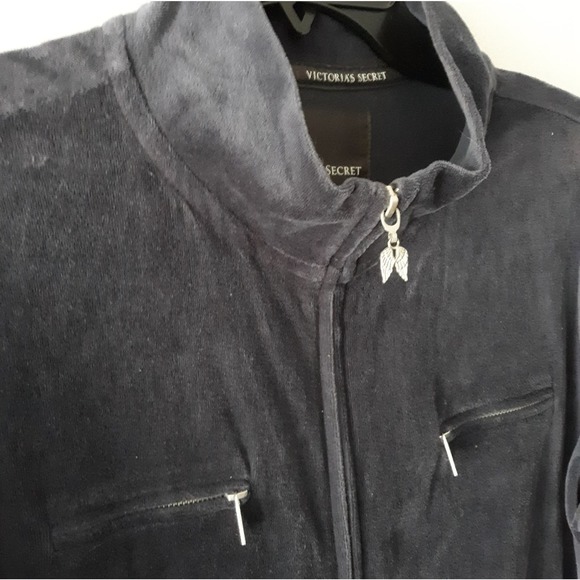 VTG VS Angels Y2K Velour Jacket - Picture 2 of 4